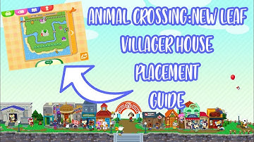 (NO HACKING) ACNL Villager House Placement Guide