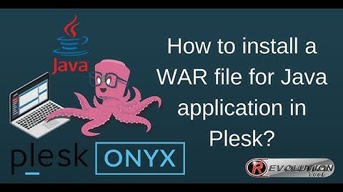 How to Host/Upload/Deploy a WAR File Java Web Application - Plesk Server Panel