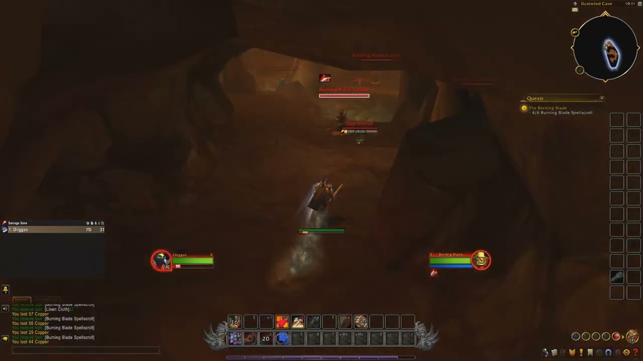 The Burning Blade - Wow Quest