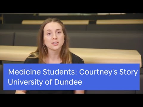 Medicine UG Student - Courtney's Story | University of Dundee