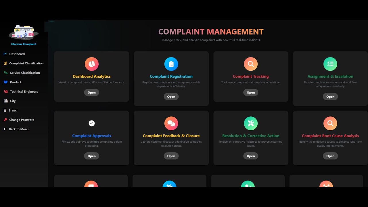 Transform Customer Care with Glorious Complaint Management