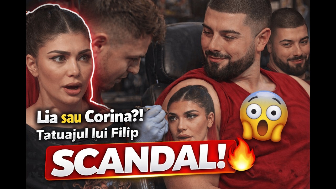 Cu Lia sau Corina ?! Filip își face tatuaj cu ...
