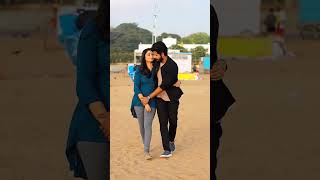 vishnukanth and samyuktha romantic reel video at beach 🥺💖😻 screenshot 2