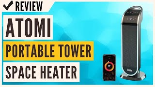 Atomi Smart WiFi Portable Tower Space Heater - 2nd Gen, 1500W Review screenshot 5