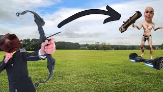 The *BEST* Rust Console Compound Bow long shot