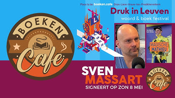 Seka & Sven Massart op de boekenbeurs "Druk in Leuven"