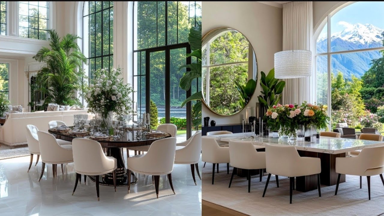 DIFFERENT WAYS TO STYLE YOUR DININGROOM SPACE IN 2025/ INTERIOR DESIGNS ...