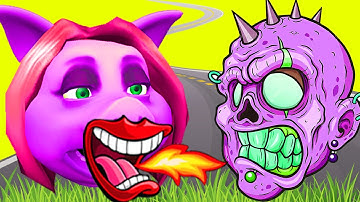 Lick Runner Lv 384 - Gameplay Walkthrough iOS, Android #Shorts