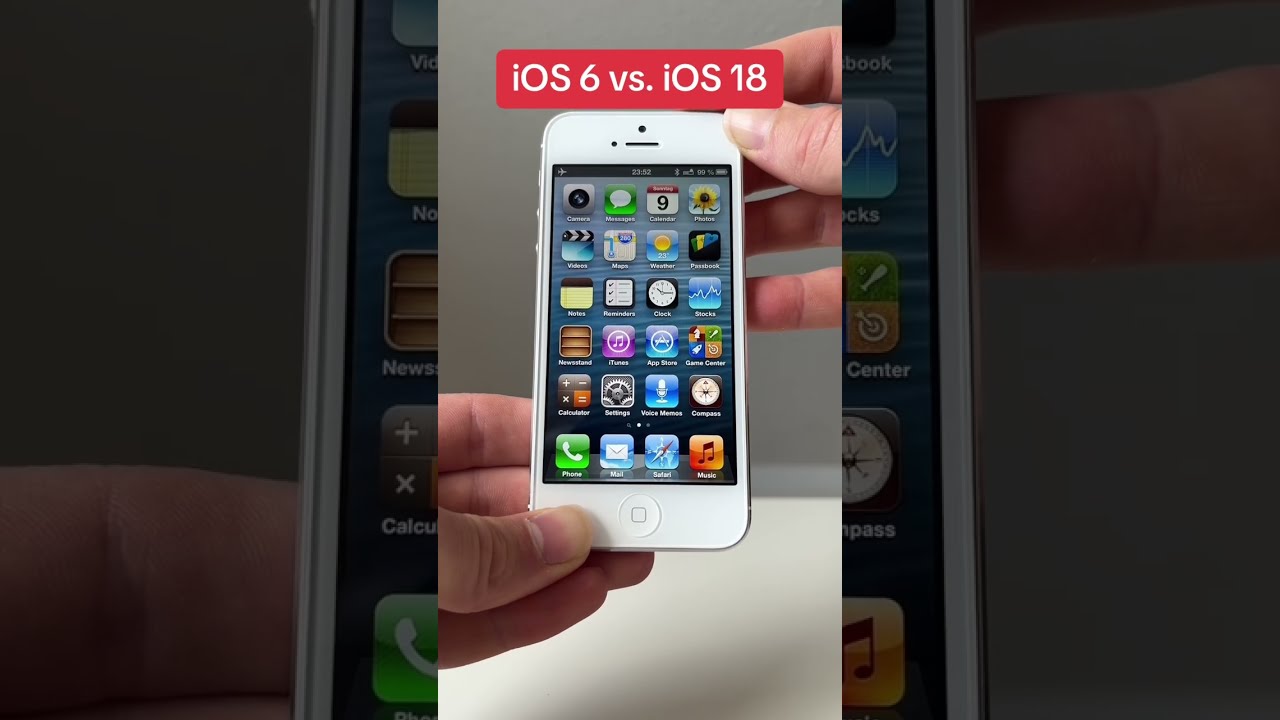IOS 6 Vs 18 Iphone Ios