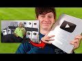 A lawn mowing Youtube channel gave me THEIR Silver Play Button