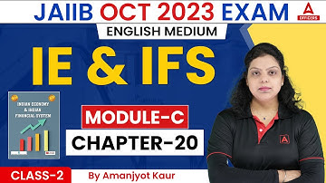 JAIIB Indian Economy & Indian Financial System | Module C Chapter 20 | IE & IFS Macmillan Book #2
