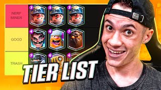Ranking Every LEGENDARY Card In Clash Royale