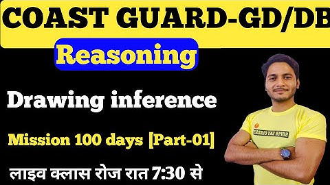 Coast Guard-GD/DB||Reasoning||By-Durvesh Sir