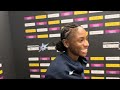 Melissa Jefferson wins 100m talks about her rivalry with Julien Alfred and Sha'Carri Richardson