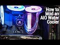 How to mod an AIO water cooler!