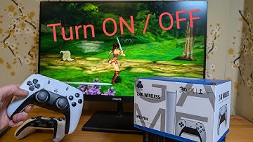 How to Turn on & Turn Off M15 Plus 4K Game Stick Console
