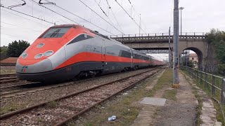 E404.501+E404.559 per l'ETR 500.05 in transito magnifico a Chivasso