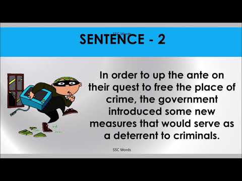 UP THE ANTE  Idiom 1550 # Meaning and five sentences # SSC Words