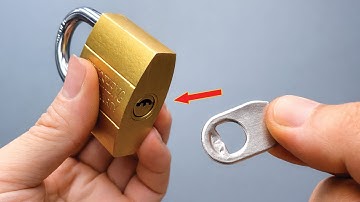 Open ANY lock without a key in a flash😱! Smart self-repair