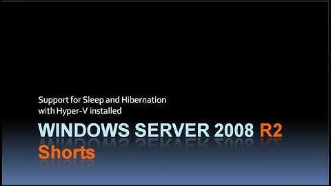 Enabling Sleep with Hyper-V installed