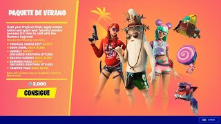 ¡AHORA! NUEVO PACK *LEYENDAS DE VERANO* DE FORTNITE EN DIRECTO!