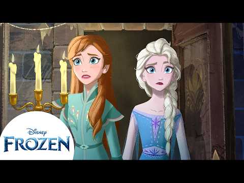 A Véspera da Prova Real |🏰 Disney Aventuras Fora da Página | Frozen