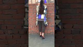 Hot Desi Tiktoker Girl Backside Salwar Kameez Design Shorts Video Mast Back Showing Ladki