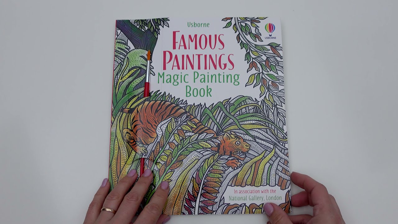 PaperPie. First Magic Painting Book
