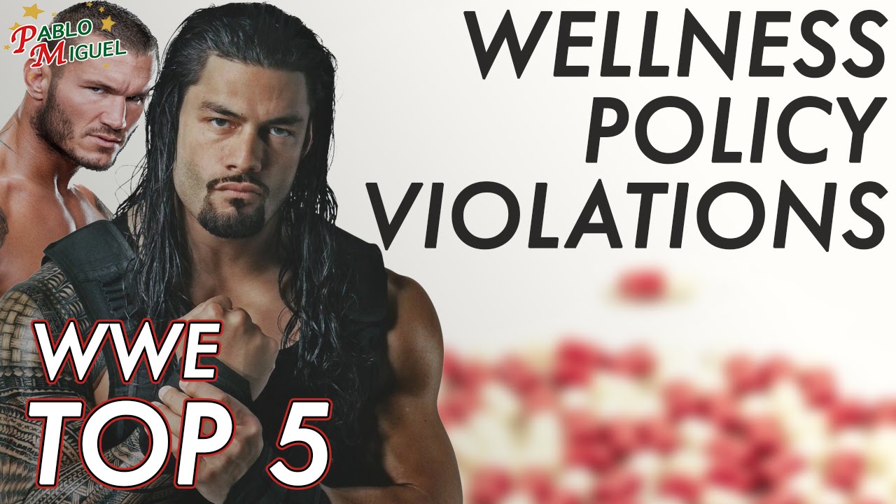 Top 5 | WWE Wellness Policy Fails - Roman Reigns!?