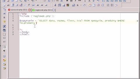 Kwerendy SQL w PHP - tutoria.pl