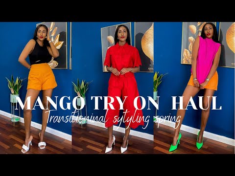 MANGO TRY ON HAUL SPRING NEW IN + STYLE MARCH | STYLEBYSHIMA