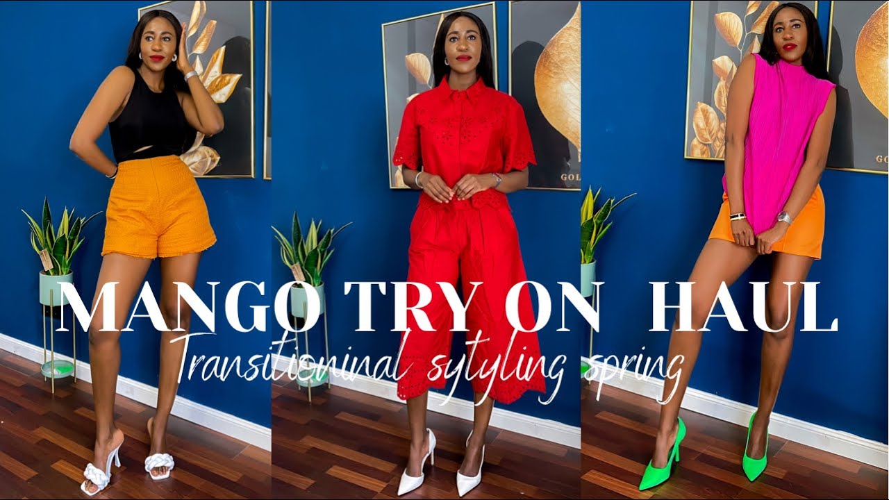 MANGO TRY ON HAUL SPRING NEW IN + STYLE MARCH | STYLEBYSHIMA