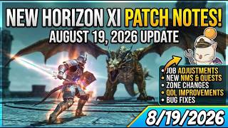 Horizon XI Patch Notes - (8/19/2026)