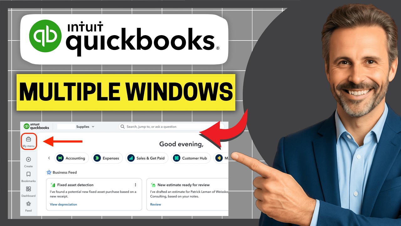 How To Open Multiple Windows in QuickBooks Online [Easy Guide] - YouTube