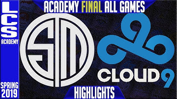 TSMA vs C9A Highlights ALL GAMES | LCS Academy Playoffs Grand Final | TSM Academy vs C9 Academy