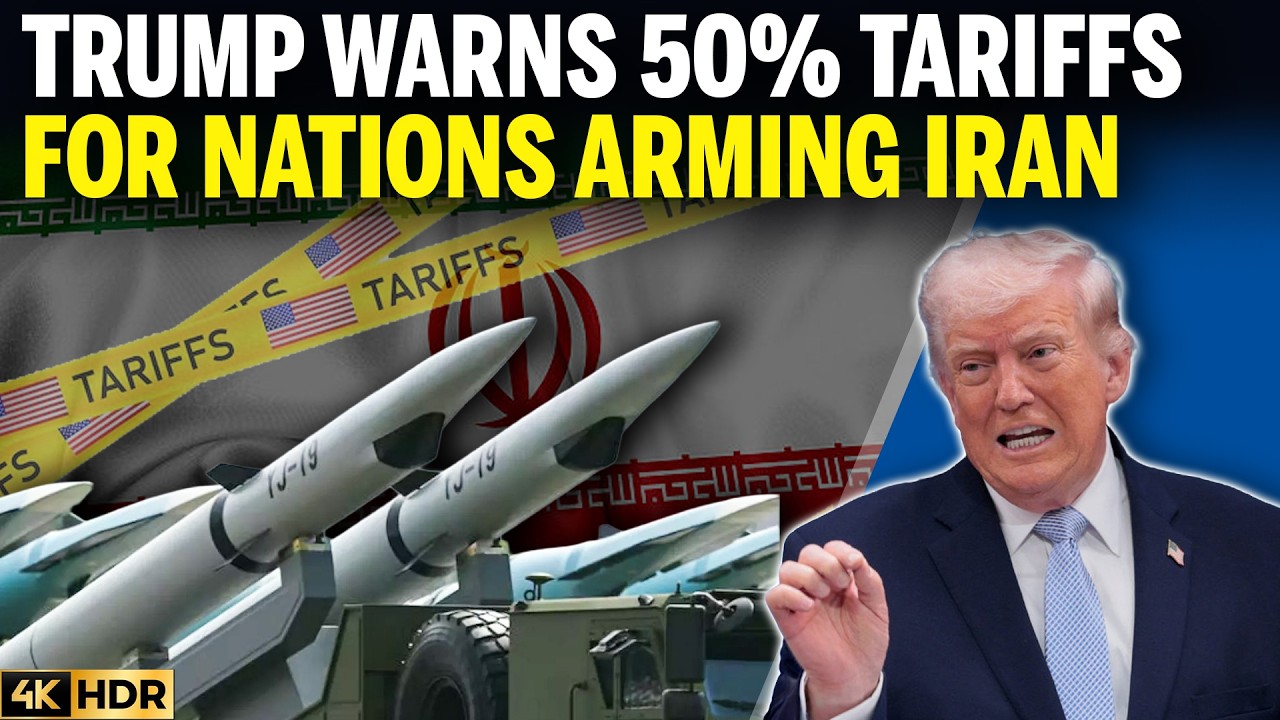 Trump Threatens 50% Tariffs On Countries Supplying Weapons To Iran ...