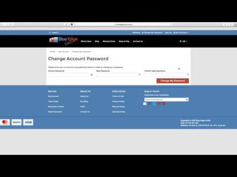 Reset Website Password