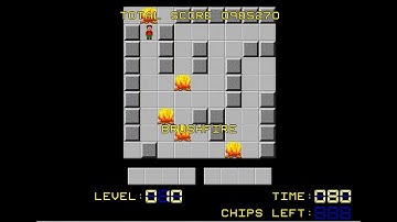 chips challenge 1, level 10