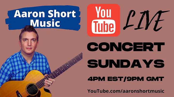 Live Concert - Today at 4pm EST/9pm GMT