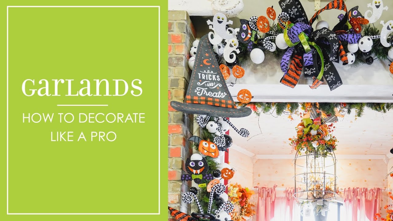 DIY Paper Halloween garland tutorial - Love, Jaime