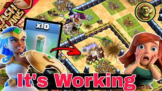 Rc New Equipment With 10 Invisible Combo🔥|Best Th14 Attack Strategy - Clash Of Clans