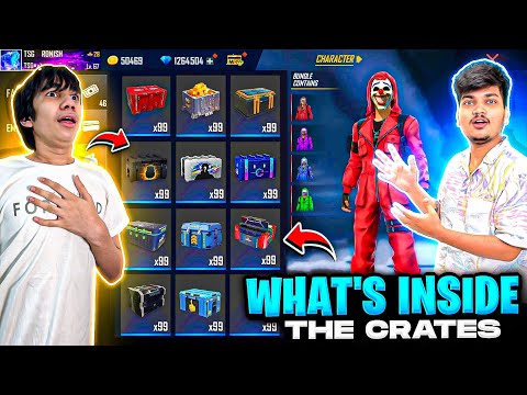 free-fire-opening-mystery-crates-gifted-by-garena-😍-noob-to-pro-in-0-diamonds-💎--garena-free-fire