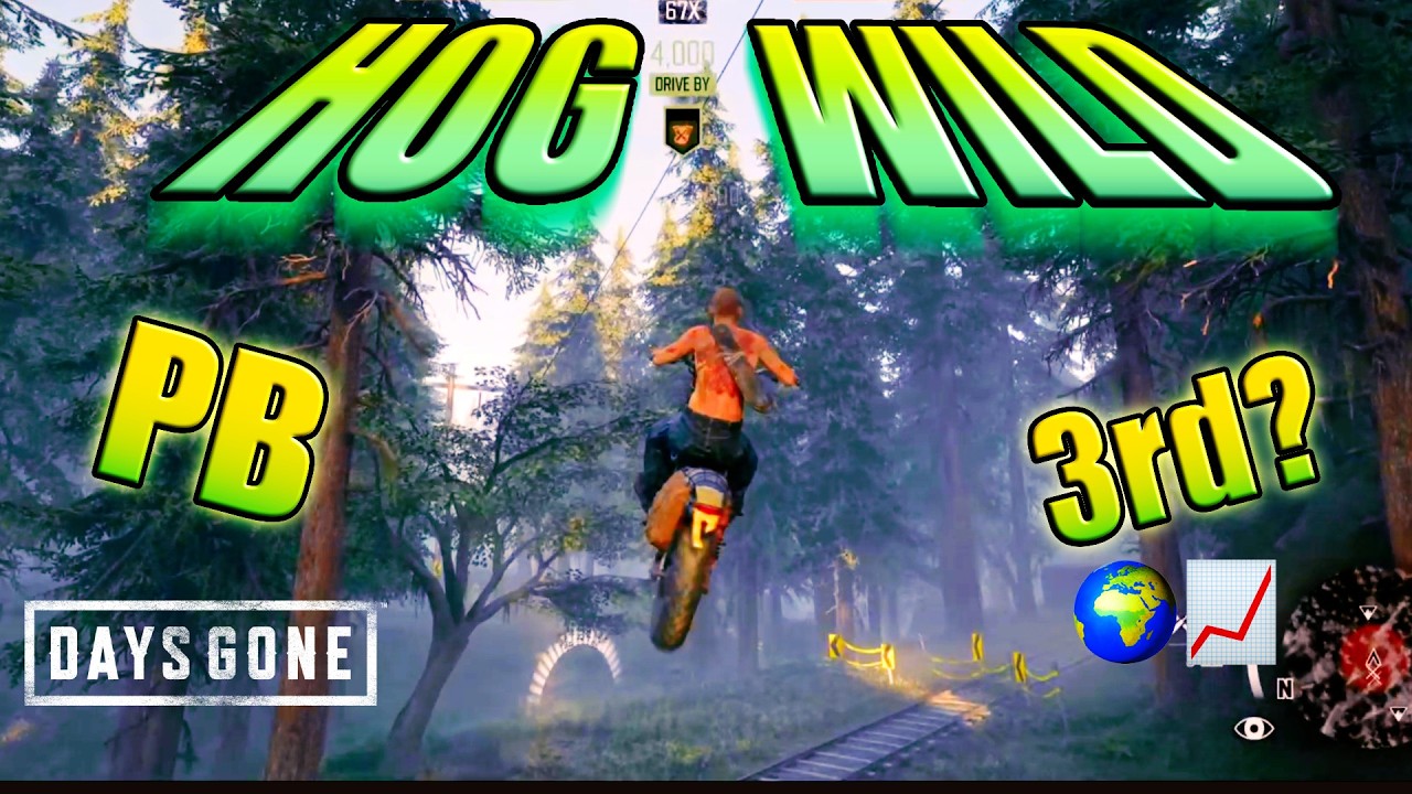 WILD WILD HOG WILD! 🐗🔥 🎙️New PB on Original Days Gone… Leaderboard SHOCK! 👀