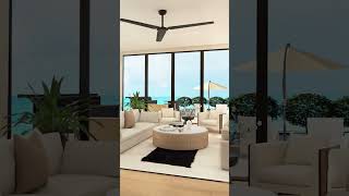 Beautiful Apartment Design from 3D modeling to 4K rendering 😍 #interiordesign #apartment #homedecor screenshot 2