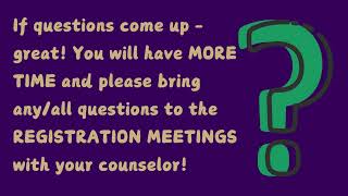Registration Video 2026 27