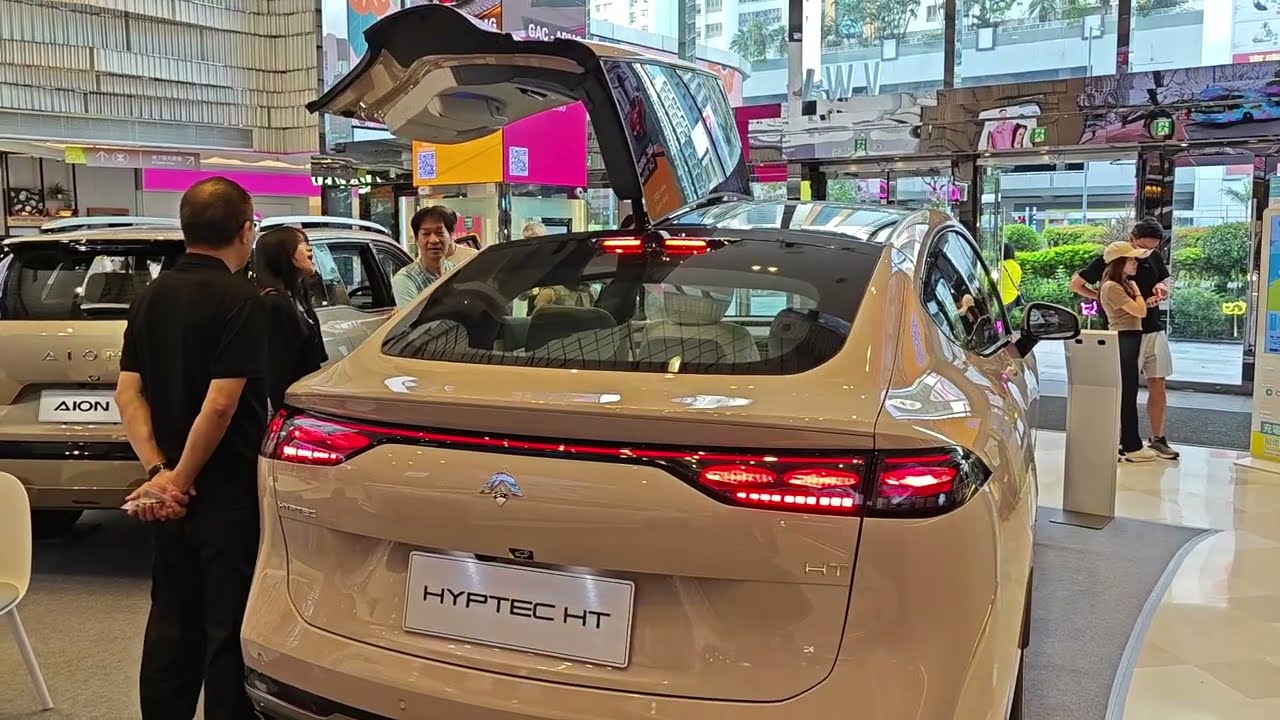 GAC-APMG 廣汽電動車展 AION Y PLUS, AION V,HYPTEC HT電動車