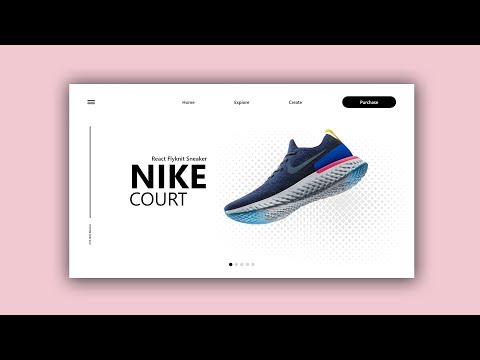 nike web design