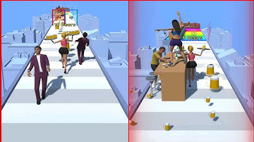 MAX LEVEL in  Waitress Run 3D Game!