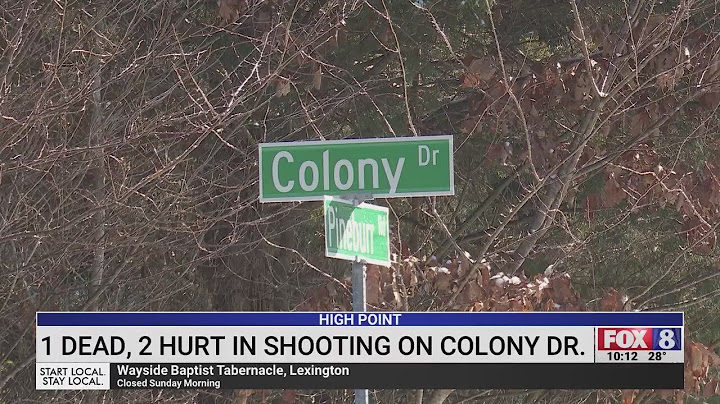 1 dead, 2 hurt after shots fired into High Point home