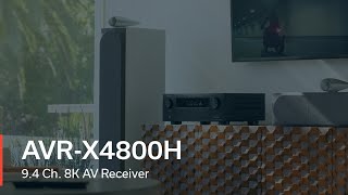 The AVR-X4800H by Denon